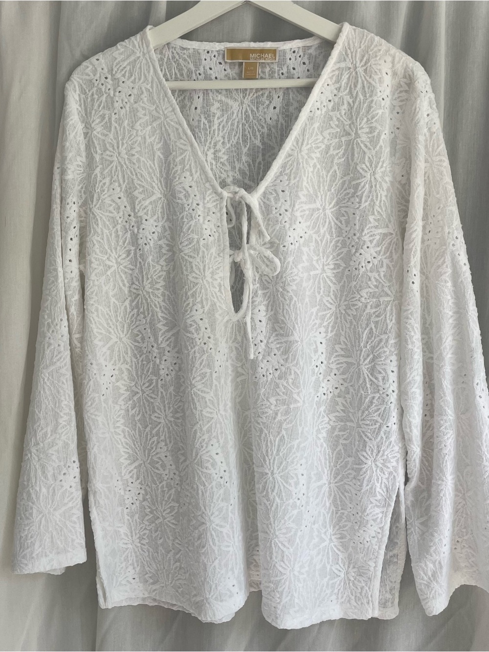 Michael Kors White Coverup